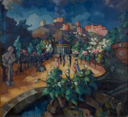 konrad magi Landscape of Italy. china oil painting image